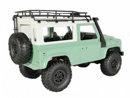 Фото Радиоуправляемая машина MN MODEL английский внедорожник Defender (зеленый) 4WD 2.4G 1/12 RTR | Инномарт