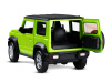 Фото Машина "АВТОПАНОРАМА" Suzuki Jimny, 1/18, зеленый, свет, звук, в/к 24,5х12,5х10,5 см | Инномарт