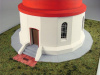 Фото Сборная картонная модель Shipyard маяк Pellworm Lighthouse (№61), 1/87 | Инномарт
