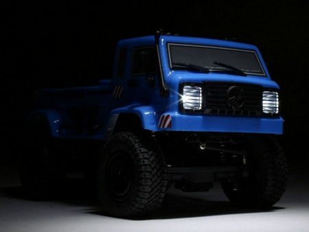 Фото Краулер ECX 1:24 Scaler Crawler Barrage UV 4WD, электро, RTR (синий) | Инномарт