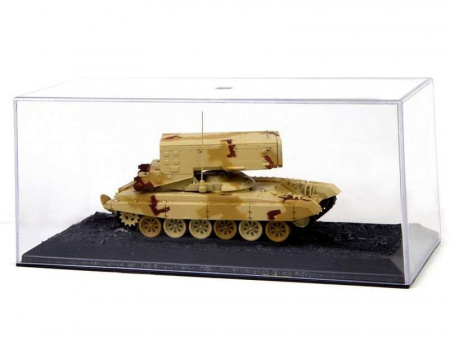 Фото Готовая модель ZVEZDA Тяжёлая огнемётная система ТОС-1А, 1/72 | Инномарт