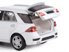 Фото Машина "АВТОПАНОРАМА" Mercedes-Benz ML63 AMG, белый, 1/32, свет, звук, инерция, в/к 17,5*13,5*9 см | Инномарт