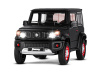Фото Машина "АВТОПАНОРАМА" Suzuki Jimny, 1/18, черный, свет, звук, в/к 24,5х12,5х10,5 см | Инномарт