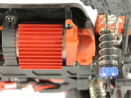 Фото Радиоуправляемый монстр Remo Hobby SMAX UPGRADE V2.0 (красный) 4WD 2.4G 1/16 RTR | Инномарт