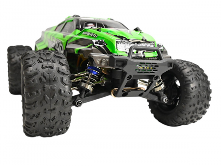 Фото Радиоуправляемый монстр Remo Hobby (зеленый) 4WD 2.4G 1/14 RTR | Инномарт