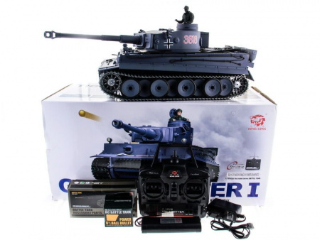 Фото P/У танк Heng Long 1/16 Tiger 1 (Германия) 2.4G RTR PRO | Инномарт