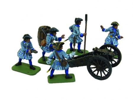 Фото Сборные солдатики ZVEZDA Шведская артиллерия Карла XII, 1/72 | Инномарт