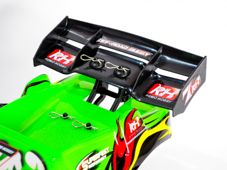 Фото Радиоуправляемая трагги Remo Hobby EVO-R Brushless (зеленая) 4WD 2.4G 1/8 RTR | Инномарт