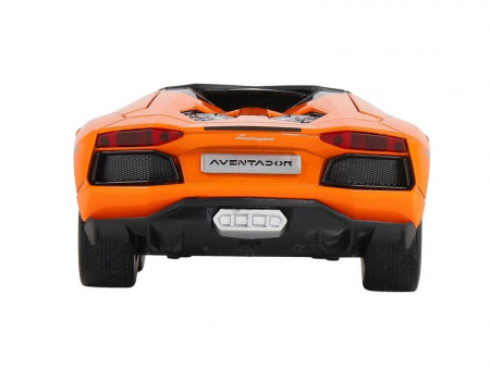 Фото Машина "АВТОПАНОРАМА" Lamborghini Aventador Roadster, оранжевый, 1/24, в/к 24,5*12,5*10,5 см | Инномарт