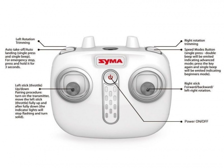 Фото Р/У вертолет Syma S5H, барометр 2.4G RTF | Инномарт