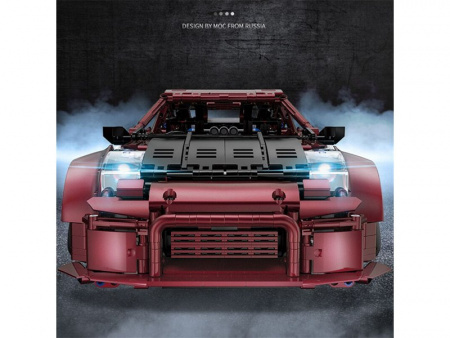 Фото Конструктор RCM автомобиль RED TURBO Super car (2238+ деталей) | Инномарт