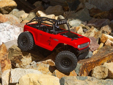Фото Модель для трофи 1:24 Axial SCX24 Deadbolt 4WD, электро, RTR (красный) | Инномарт