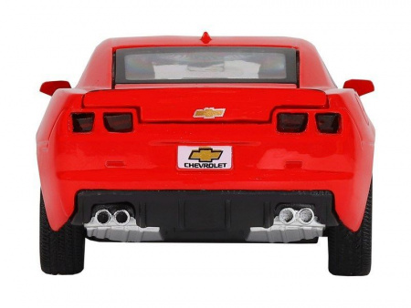 Фото Машина "АВТОПАНОРАМА" Chevrolet Camaro SS, красный, 1/32, свет, звук, инерция, в/к 17,5*13,5*9 см | Инномарт
