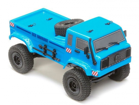 Фото Краулер ECX 1:24 Scaler Crawler Barrage UV 4WD, электро, RTR (синий) | Инномарт
