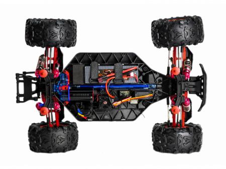 Фото Радиоуправляемый монстр Remo Hobby Dinosaurs Master Brushless UPGRADE (красный) 4WD 2.4G 1/8 RTR | Инномарт