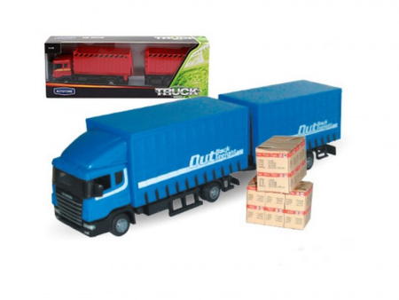 Фото Машина Autotime "SCANIA" автопоезд 1:48 | Инномарт