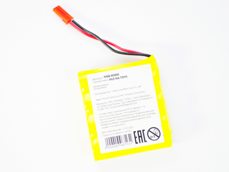 Фото Аккумулятор Ni-Cd 400mAh, 4.8V, JST для Huina 1331 | Инномарт