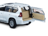 Фото Машина "АВТОПАНОРАМА" Land Cruiser Prado, 1/24, белый, свет, звук, в/к 24,5х12,5х10,5 см | Инномарт