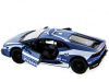 Фото Машина Kinsmart Lamborghini Huracan (Police) инерция (1/12шт.) 1:36 б/к | Инномарт