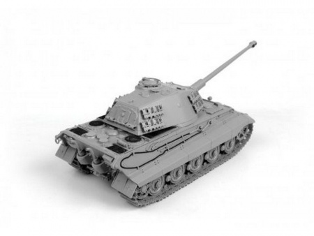 Фото Сборная модель ZVEZDA Королевский Тигр с башней Порше, 1/35 | Инномарт