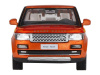 Фото Машина "АВТОПАНОРАМА" 2013 Range Rover, оранжевый, 1/34, свет, звук, инерция, в/к 17,5*13,5*9 см | Инномарт