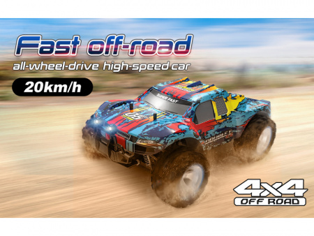 Фото Радиоуправляемая багги Double Eagle RC Racing Truck 1/18 4WD 2.4G RTR | Инномарт