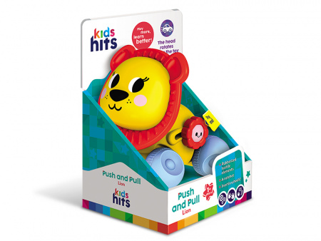 Фото Развивающая игрушка Kids Hits Игрушка-каталка Лев | Инномарт