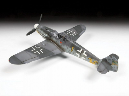 Фото Сборная модель ZVEZDA Немецкий истребитель Мессершмитт BF-109G6, 1/48 | Инномарт