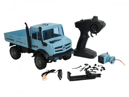 Фото Радиоуправляемая машина WPL Следопыт с FPV HD WIFI камерой (синяя) 2WD 1/16 2.4G RTR | Инномарт