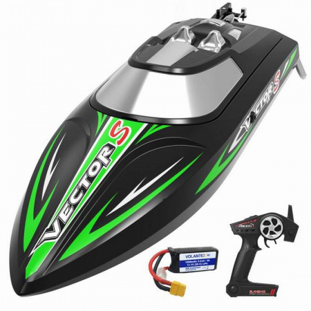 Фото Радиоуправляемый катер Volantex RC Vector S чёрный Brushless 2.4G LiPo RTR | Инномарт