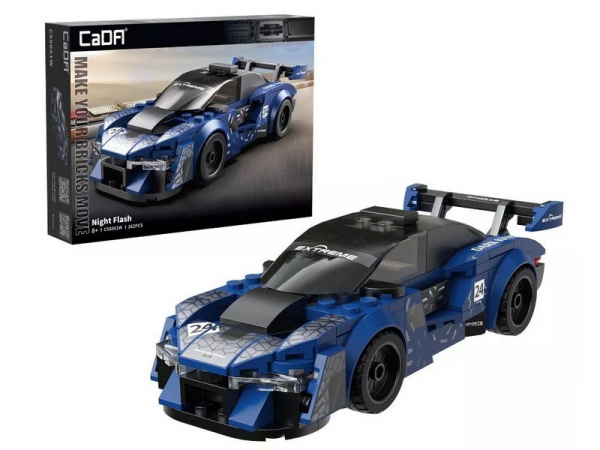 Конструктор CaDA спортивная машинка Night Flash 1/24 (162 детали) | Инномарт