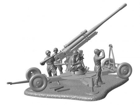 Фото Сборные солдатики ZVEZDA Советское 85-мм зенитное орудие, 1/72 | Инномарт