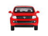 Фото Машина "АВТОПАНОРАМА" Volkswagen Amarok, красный, 1/30, свет, звук, инерция, в/к 20*10*11 см | Инномарт