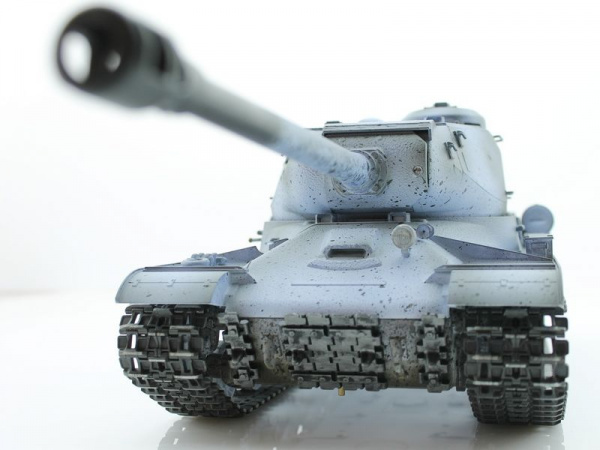 Р/У танк Taigen 1/16 ИС-2 модель 1944, СССР, зимний, (для ИК танкового боя) 2.4G | Инномарт