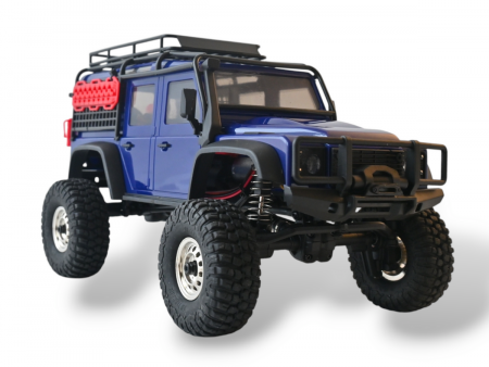 Фото Радиоуправляемый краулер Remo Hobby OFF-ROAD (синий) 4WD 2.4G 1/18 RTR | Инномарт