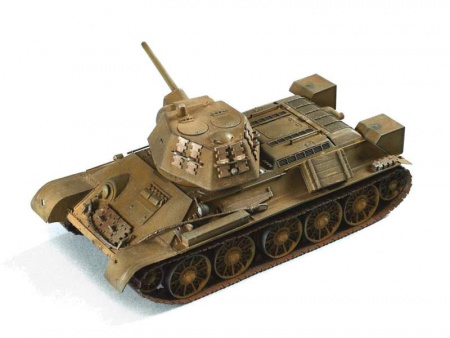 Фото Сборная модель ZVEZDA Советский средний танк "Т-34/76" обр. 1943г, 1/35 | Инномарт