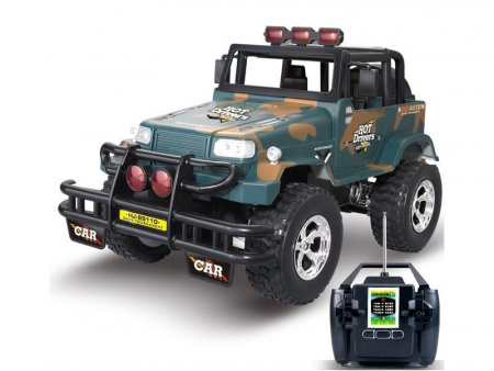 Фото Р/У музыкальный джип Huan Qi 4WD 1:10 | Инномарт