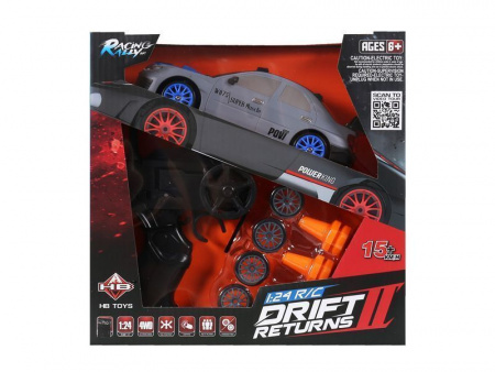 Фото Радиоуправляемая машина дрифт HB Subaru WRX 4WD+акб 1/24 | Инномарт