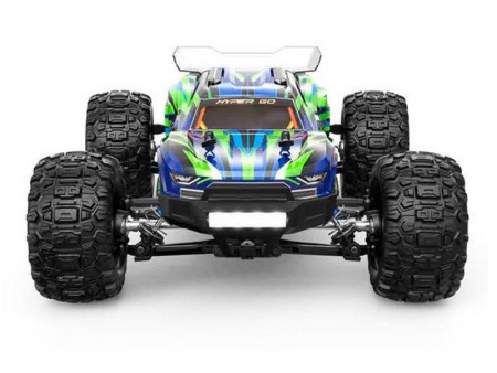 Фото Радиоуправляемый монстр MJX Hyper Go 16108 (зеленый) 4WD 2.4G LED 1/16 RTR | Инномарт