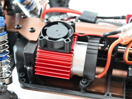 Фото Радиоуправляемый монстр Remo Hobby (красный) 4WD 2.4G 1/14 RTR | Инномарт