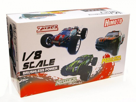 Фото Радиоуправляемый монстр Himoto Raider Brushless 4WD 2.4G 1/8 RTR | Инномарт