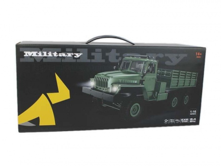 Фото Радиоуправляемая машина MN MODEL Советский военный грузовик "УРАЛ" PRO 6WD 2.4G 1/16 RTR | Инномарт
