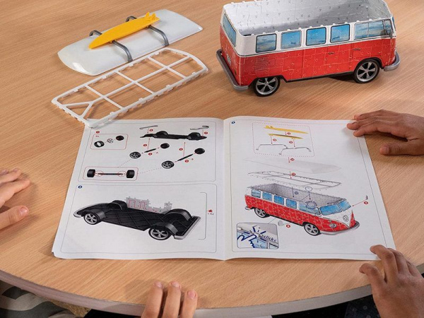 3D Пазл Ravensburger VW Bus T1, 162 эл. | Инномарт