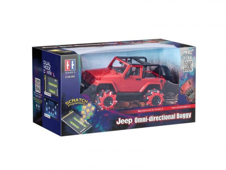Фото Радиоуправляем джип Double Eagle, свет, движение боком 4WD 2.4G 1/16 RTR | Инномарт