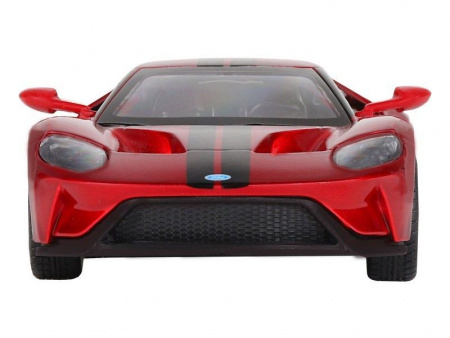 Фото Машина "АВТОПАНОРАМА" Ford GT, красный, 1/32, свет, звук, инерция, в/к 17,5*12,5*6,5 см | Инномарт