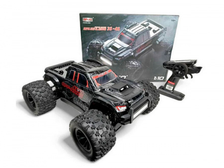 Фото Радиоуправляемый монстр MJX Hyper Go 10208 V2 (черный) Brushless 4WD 2.4G LED 1/10, без ЗУ и акб | Инномарт
