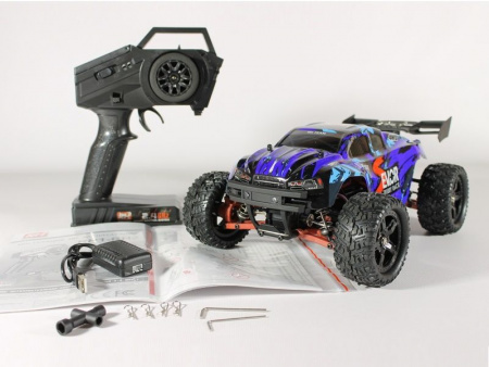 Фото Радиоуправляемая трагги Remo Hobby S EVO-R Brushless UPGRADE V2.0 (синяя) 4WD 2.4G 1/16 RTR | Инномарт