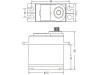 Фото Сервомашинка цифровая JX Servo PDI-4503HB (45.5г/3.95/0.12/6V) стандартная | Инномарт
