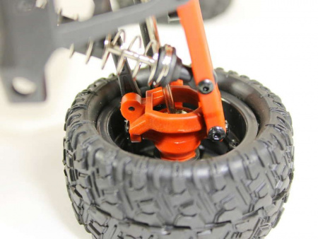 Фото Радиоуправляемый монстр Remo Hobby SMAX UPGRADE (красный) 4WD 2.4G 1/16 RTR | Инномарт