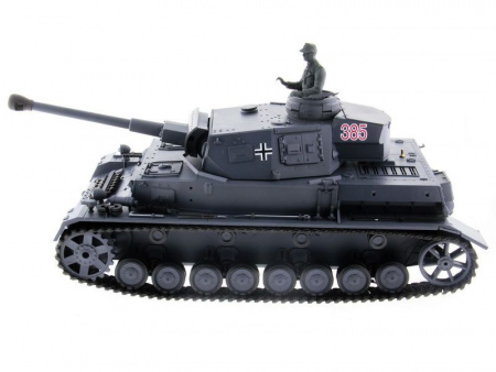 Фото Радиоуправляемый танк Heng Long Panzer IV (F2 Type) Original V6.0 2.4G 1/16 RTR | Инномарт